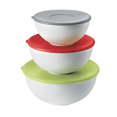 Afbeelding van Guzzini My Kitchen Schalenset met deksels 3 Stuks