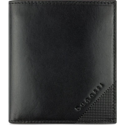 Afbeelding van bugatti MIT Klappe Unisex Portemonnee, Heren, Maat: One Size, Black