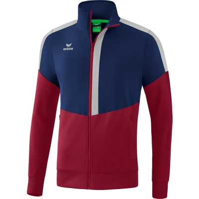 Afbeelding van Erima Squad worker jack new navy/bordeaux/silver grey 34 / XL