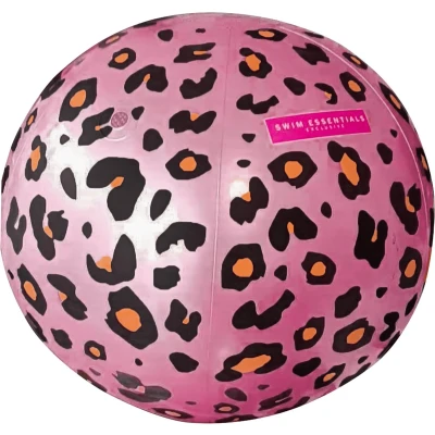 Afbeelding van Swim Essentials Watersproeier Kinderen Balvorm Rosé Goud Panterprint Ø 57 cm