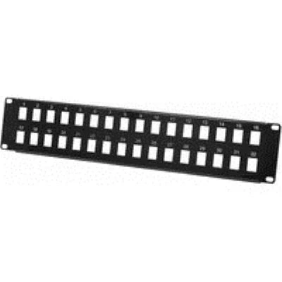 Image de Panneau pour montage embases RJ45 nu 32 ports