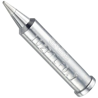 Afbeelding van ERSA ERSADUR soldeerpunt rechte punt 0,7 mm diameter LF gecoat, 0102PDLF07