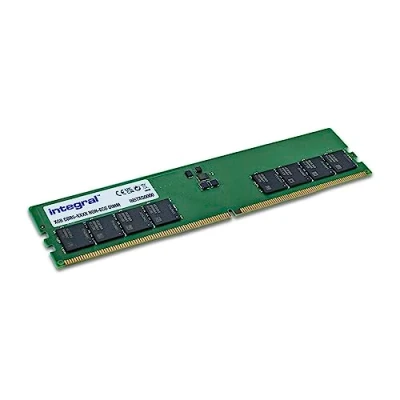 Afbeelding van 16GB Integral DDR5 Desktop Memory Module PC5 38400 4800Mhz non ecc unbuffered 288 pins