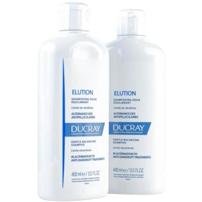Afbeelding van Ducray Elution Shampoo 2x400ml