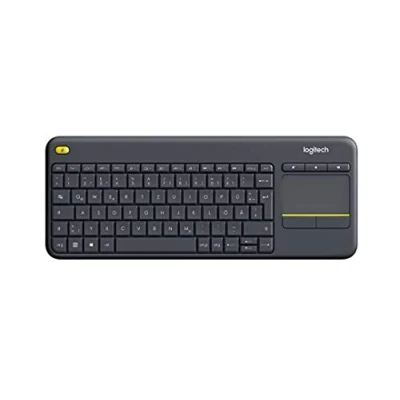 Image de Logitech Wireless Touch Keyboard K400 Plus clavier allemand