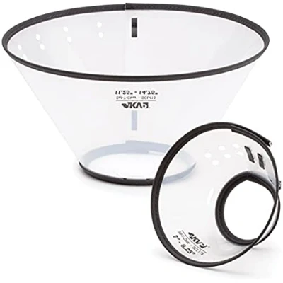 Afbeelding van Lampenkap voor honden KVP Saf T Clear Transparant (15 23 cm)
