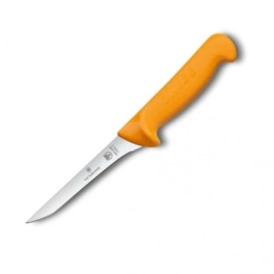 Afbeelding van Victorinox Swibo smal uitbeenmes met extra scherp lemmet, signaalkleur, veiligheidsgreep, vaatwasmachinebestendig