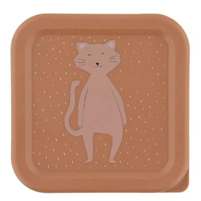 Afbeelding van Trixie Set van 3 snackdoosjes Mrs. Cat delige Snackbox Makkelijk te openen Ideaal voor kinderen