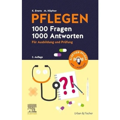 Afbeelding van PFLEGEN 1000 Fragen, Antworten