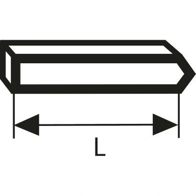 Afbeelding van Bosch Accessories 2609255805 Nagels voor tacker Type 40 Afmeting, lengte 19 mm 1000 stuk(s)