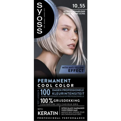 Afbeelding van Syoss Ultra Platina Blond Cool &amp; Ashy 10 55