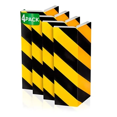 Afbeelding van Set van 4 garagewandbeschermers, garagewandbescherming, wandbescherming, parkeerbescherming, parkeerhoekbescherming, parkeerkolombescherming