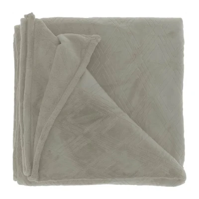 Afbeelding van Unique Living Plaid Auke 150x200cm chateau grey