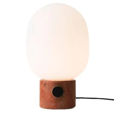 Afbeelding van Audo Copenhagen JWDA tafellamp Red Travertine