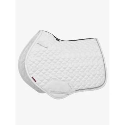 Image de LeMieux Tapis de Selle Crystal Suede Close Contact Blanc L