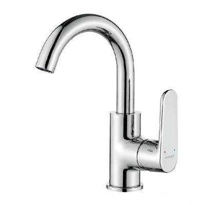 Afbeelding van Aquadesign Tours Round eenhendel wastafelmengkraan chroom
