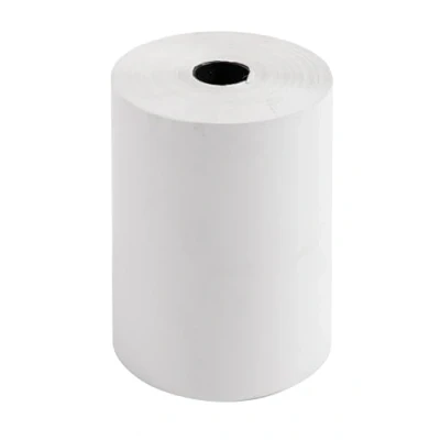 Afbeelding van Exacompta Réf. 40993E Paquet de 5 bobines pour balance 76x70mm 60m 1 pli thermique 55g/m2 Blanc