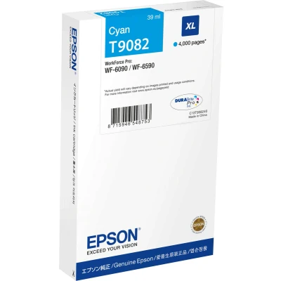 Afbeelding van Epson C13T90824N inktcartridge 1 stuk(s) Origineel Cyaan