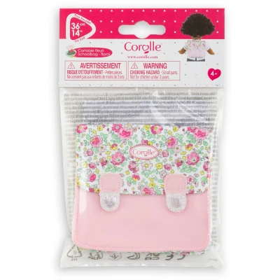 Afbeelding van Corolle poppenschooltas floral voor stapop 36 cm