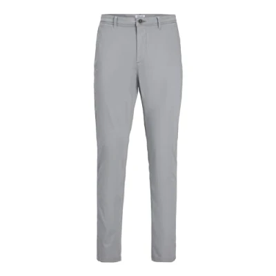 Image de JACK &amp; JONES Jpstmarco Jjbowie Noos T shirt pour homme, Ultimate Grey, 30W / 32L