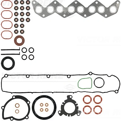 Afbeelding van REINZ 01 36571 Complete pakkingsset, motor Met ventieldekseldichting, Zonder cilinderkoppakking, asdichtring krukas, klepseals VOLVO: V50
