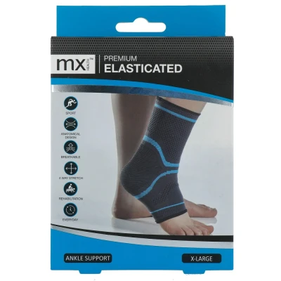 Afbeelding van MX Health Premium Elasticated Ankle Support XL 1ST