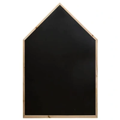 Afbeelding van Krijtbord wandrek met mandjes 70 x 50 cm Wand organizer industrieel kantoor, keuken, gang