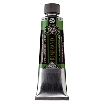Afbeelding van Rembrandt Olieverf 150 ml Tube Permanentgroen middel 614