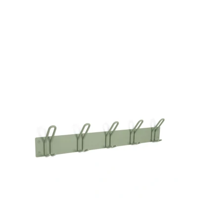 Afbeelding van MILES 5 Wandkapstok Dusty Green