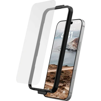 Afbeelding van Urban Armor Gear Tempered Glass Screenprotector (glas) iPhone 16 Pro Max 1 stuk(s) 14436411NA
