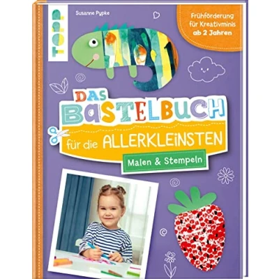Afbeelding van Das Bastelbuch für die Allerkleinsten. Malen und Stempeln