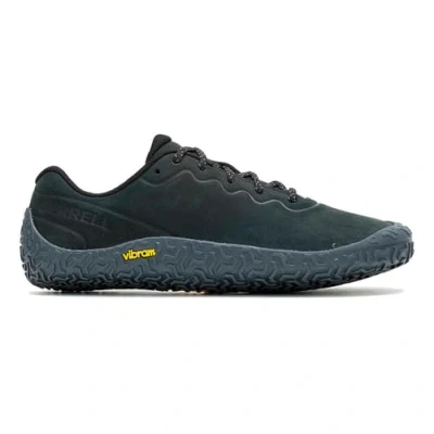 Afbeelding van Merrell Vapor Glove 6 Loopschoen neutraal, Dames, Maat: 39, Black/asphalt Veloursleer