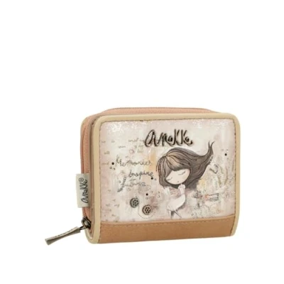 Afbeelding van Anekke Portemonnee, Dames, Maat: One Size, Beige
