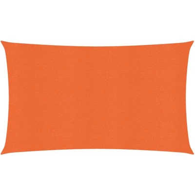Afbeelding van Zonnezeil 160 g/m 2,5x5 m HDPE oranje