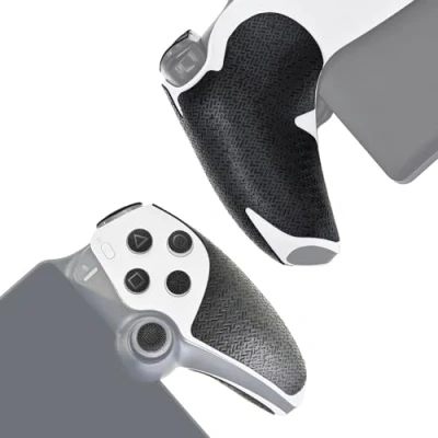 Afbeelding van Luck&amp;Link Poignée de manette pour PlayStation Portal, kit peau texturée, contrôleur anti dérapant et humidité PS boutons