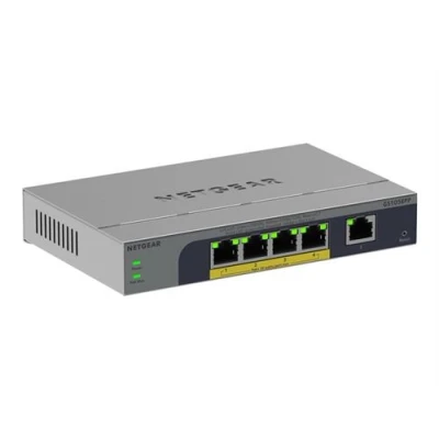 Afbeelding van Netgear 5PT GB PLUS SWCH W/POE+GS105EPP