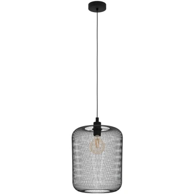Afbeelding van EGLO Wrington Hanglamp E27 Ø 30 cm Zwart