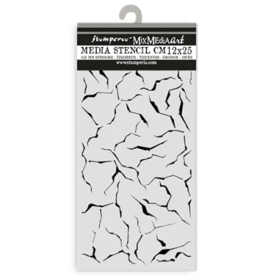 Afbeelding van Stamperia Dikke sjablonen voor scrapbooking, albums, kaarten, bullet journals, enz. Flexibel materiaal, gemakkelijk schoon te maken, perfect vrije tijd, knutselen en geschenken (Golden Harmony