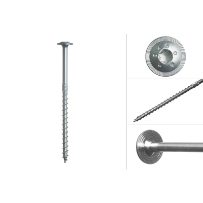 Afbeelding van Wovar Tellerkopschroeven Verzinkt 8.0 x 140 mm Torx Doos 50 Stuks