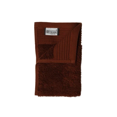 Afbeelding van The One Towelling gastendoekje 30x50 Bruin