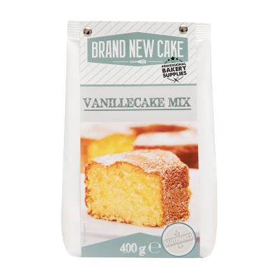 Afbeelding van BrandNewCake Vanillecake mix 400g. Glutenvrij