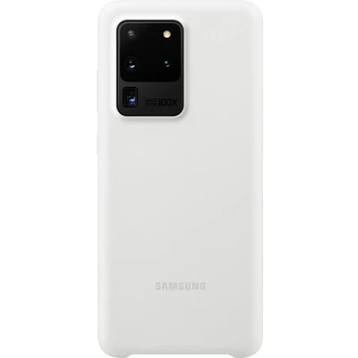 Afbeelding van Galaxy S20 Ultra 5G Siliconen Hoesje EF PG988 Wit Samsung Smartphone Hoesjes Geen Verzendkosten &amp; Morgen In Huis