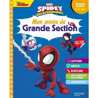 Image de Disney Marvel Spidey et ses amis extraordinaires Mon année de Grande Section (5 6 ans)