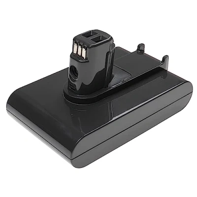 Afbeelding van EXTENSILO Accu compatibel met Dyson DC30, DC30 White, DC35 (2500 mAh, 14,8 V, Li Ion, donkergrijs)