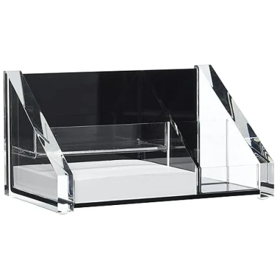 Afbeelding van WEDO® Bureau Organizer Acryl Desk Tidy met Memo Box