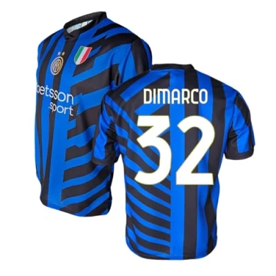 Afbeelding van Inter Official Replica shirt Home Kit 2024 2025, uniseks, zwart/blauw, M