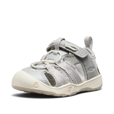 Afbeelding van Keen Moxie Outdoorsandalen voor kinderen, Maat: 19, Silver Kunststof/ textiel