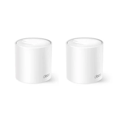 Image de Tp link Multiroom wifi 6 Mesh Deco x10 Ax1500 Blanc 2 Pièces (deco 2pack)