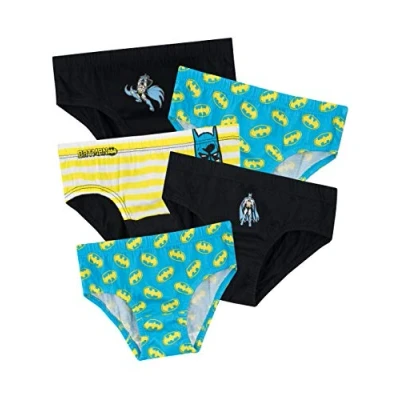 Afbeelding van Batman Set van 5 ondergoed DC Comics jongens, Meerkleurig