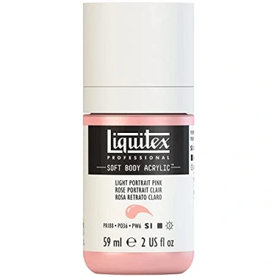 Afbeelding van Liquitex Professionele acryl fles zacht lichtroze portret 59 ml